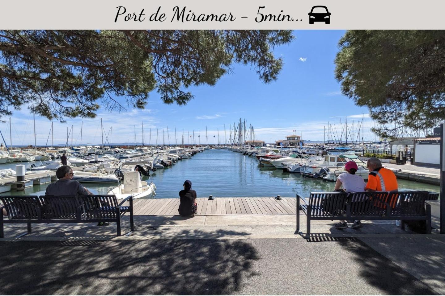 Special Couple & Famille - Lit Queen Size - Netflix - Climatisation - Terrasse Plein Sud - 2 Min Centre-Ville - 6 Min Mer - Parking Prive - Offre Speciale La Londe-les-Maures Kültér fotó